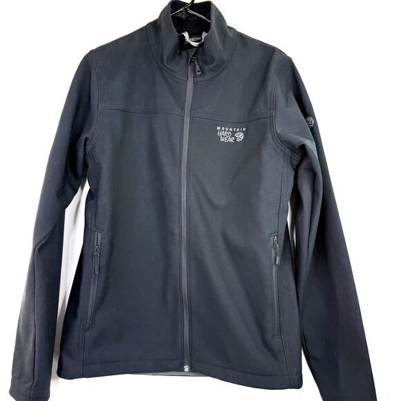 Mountain Hardwear Men's Black Solamere Jacket Size Small - Picture 1 of 7